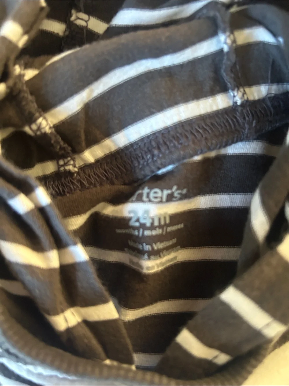 Carter’s onesie bundle; 24 months